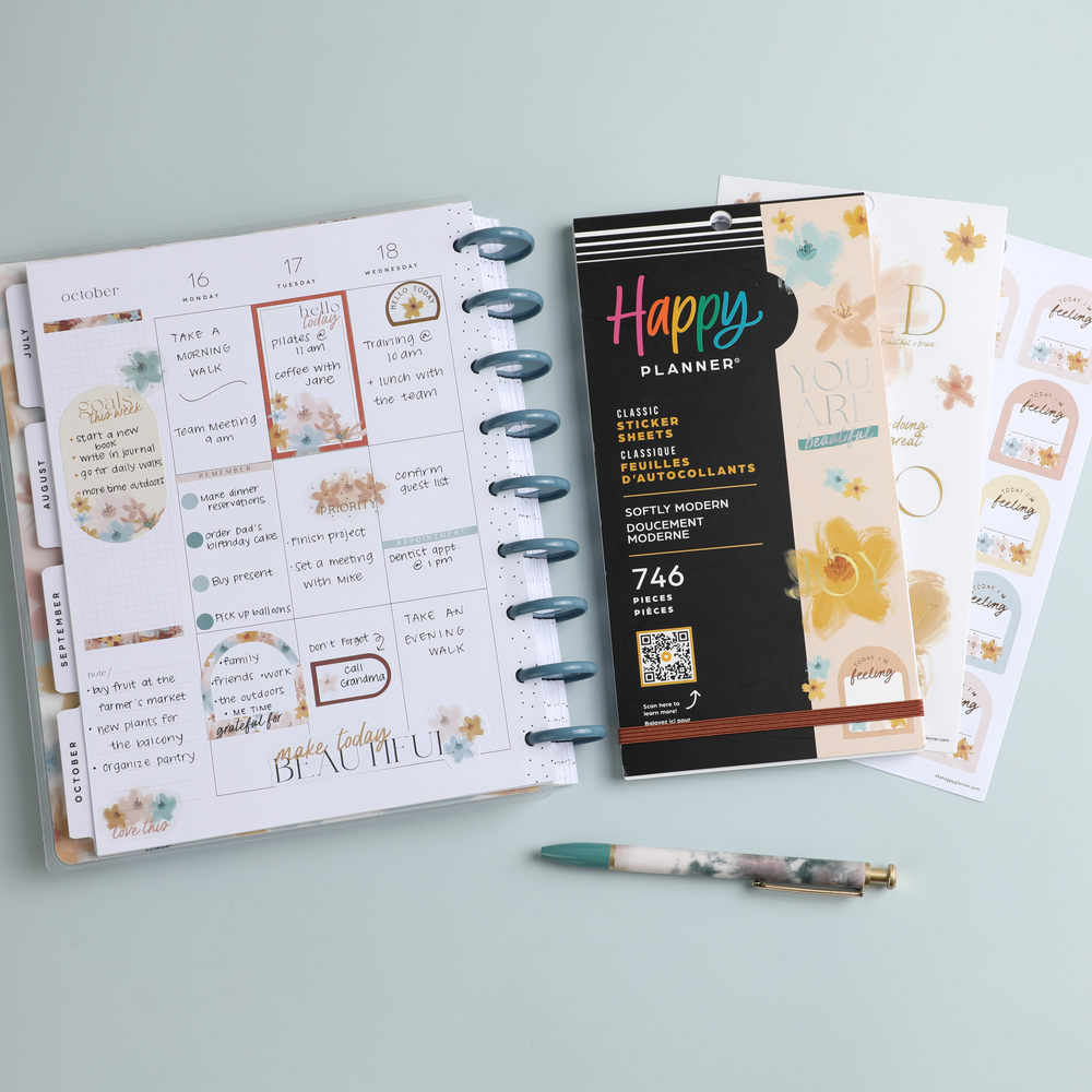 Sofly Sticker Softly Modern – Value Pack Stickers – The Happy Planner