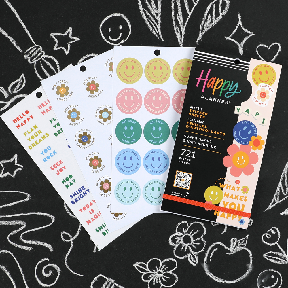 Super Happy – Value Pack Stickers – The Happy Planner