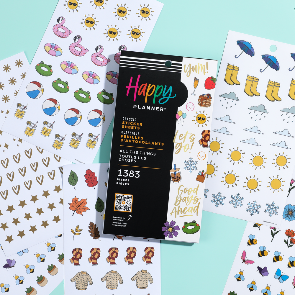 All the Things Icons – Value Pack Stickers – The Happy Planner