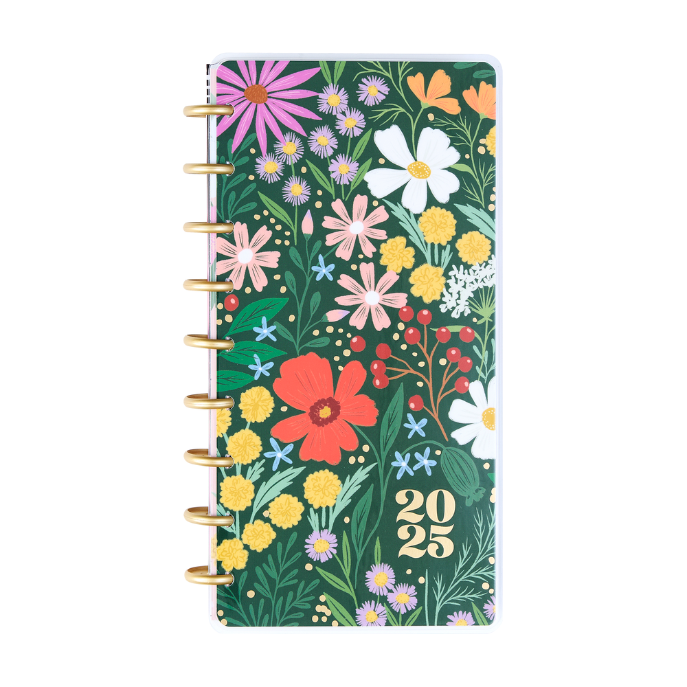2025 Blooming Bouquet Planner – Skinny Classic Horizontal Layout – 12