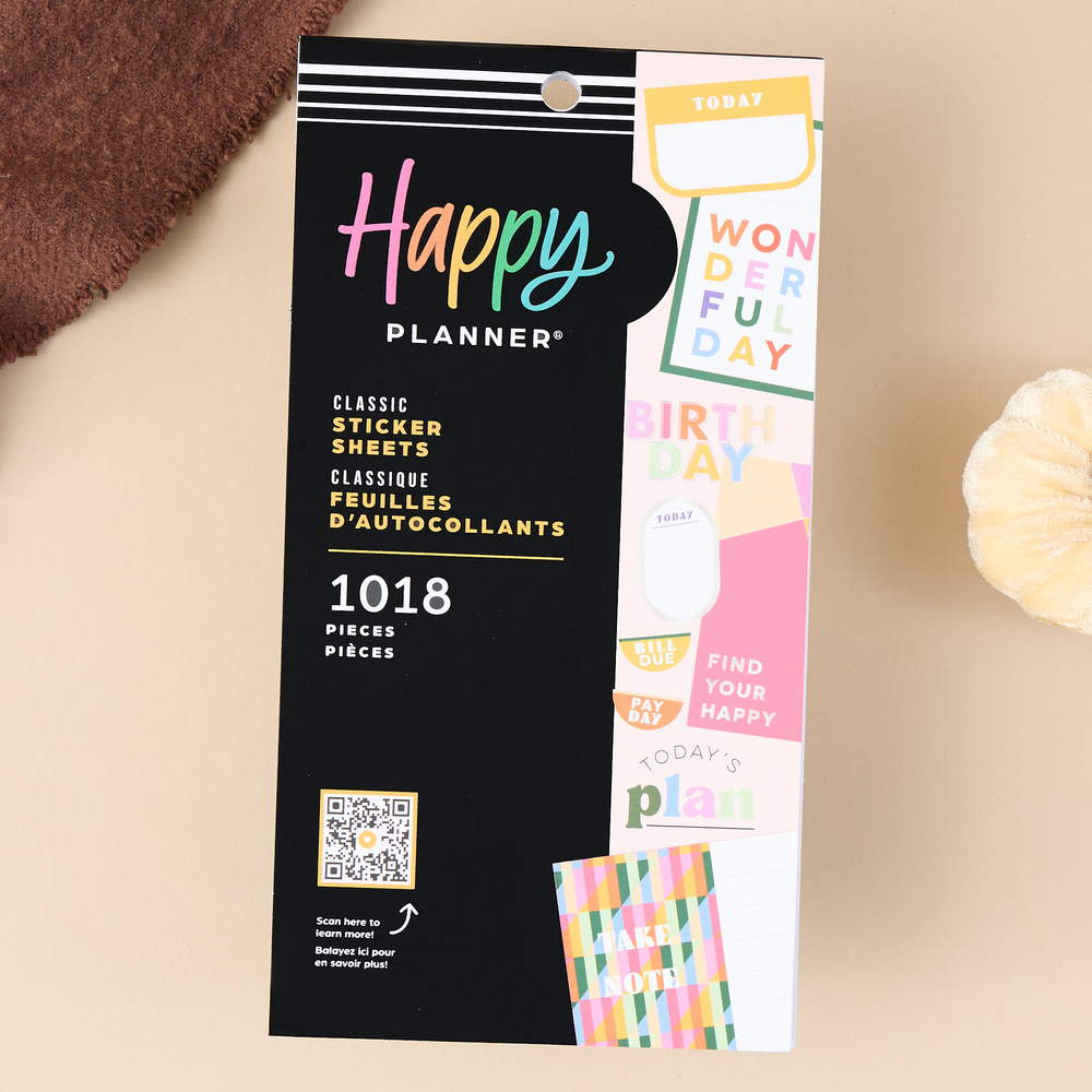 Building Blocks – Value Pack Stickers – The Happy Planner