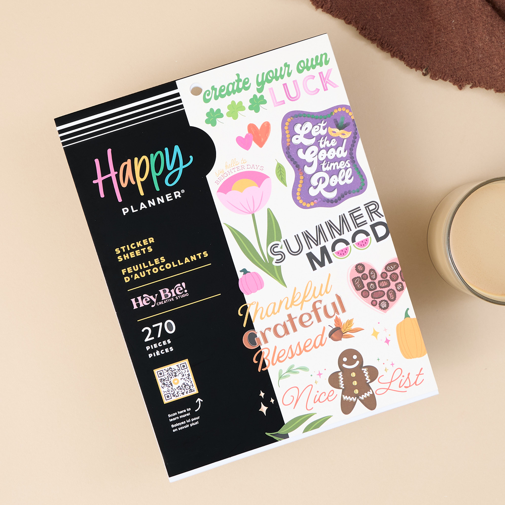 Seasons of Joy – Large Value Pack Stickers – The Happy Planner
