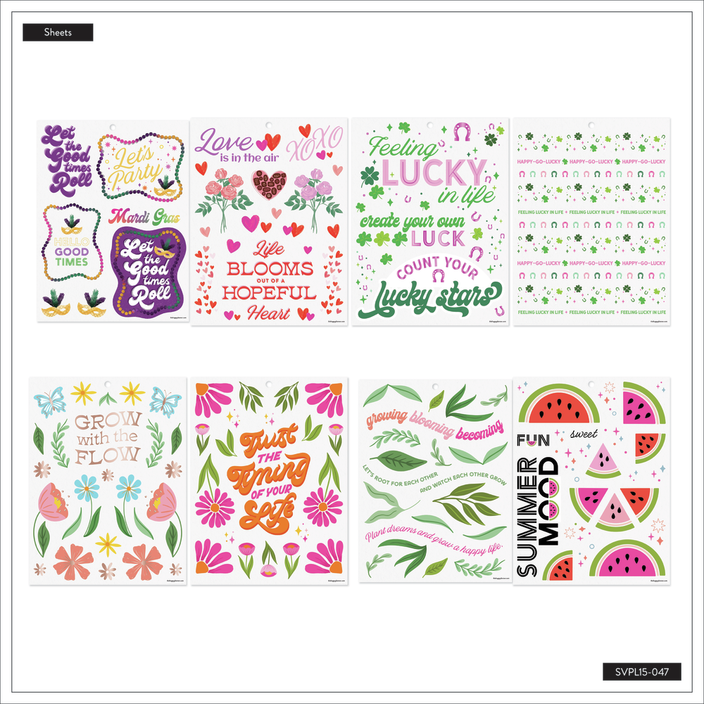 Seasons of Joy – Large Value Pack Stickers – The Happy Planner