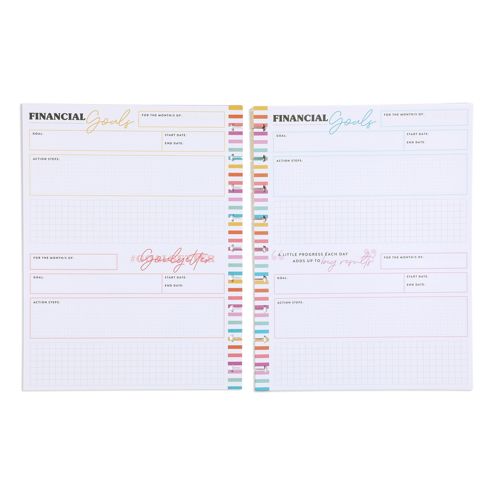 Savvy Saver Classic Filler Paper – Debt Payoff Tracker – The Happy Planner